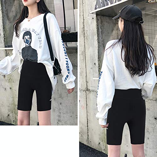 GRAT.UNIC Pantalón Corto Deportivo para Mujer, Running Pantalones Cortos de Yoga con Bolsillo Lateral, Fitness Mallas Deportivas (Negro, M) GRAT.UNIC Pantalón Corto Deportivo para Mujer, Running Pantalones Cortos de Yoga con Bolsillo Lateral, Fitness Mallas Deportivas (Negro, M)
