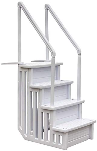 Gre EPE30 - Escalera Sintética para Piscina Enterrada, 206 cm Gre EPE30 - Escalera Sintética para Piscina Enterrada, 206 cm