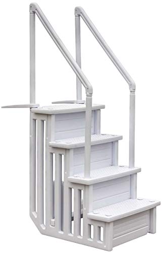 Gre EPE30 - Escalera Sintética para Piscina Enterrada, 206 cm