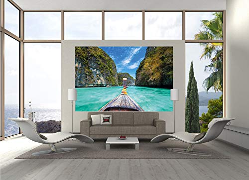 GREAT ART Set de 2 Posters XXL - embarcadero - Muelle en el mar y la Costa de la bahía océano Playa Verano Tailandia lancha trópico Sol Pared decoración Foto (140 x 100 cm) GREAT ART Set de 2 Posters XXL - embarcadero - Muelle en el mar y la Costa de la bahía océano Playa Verano Tailandia lancha trópico Sol Pared decoración Foto (140 x 100 cm)