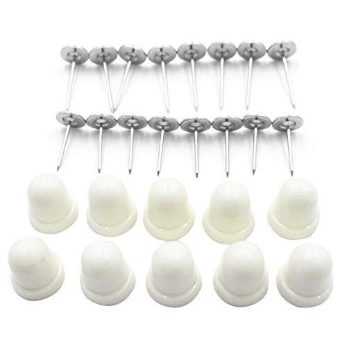 Greatangle Clip de fijación de edredón de Tapa Blanca Inicio Sujetadores de edredón Antideslizantes magnéticos Fuertes Clips para Fundas de colchón Sofá Cojín Ropa de Cama Blanco