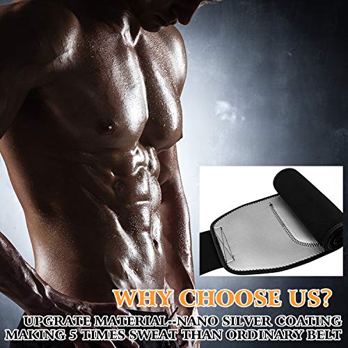 Grebarley Fajas Reductoras Adelgazantes, Fajas Reductoras Adelgazantes Mujer, Faja Reductora Hombre, Faja Reductora, Cinturón Lumbar Abdominal, Cinturón de Fitness, Quema de Grasa (Negro, M) Grebarley Fajas Reductoras Adelgazantes, Fajas Reductoras Adelgazantes Mujer, Faja Reductora Hombre, Faja Reductora, Cinturón Lumbar Abdominal, Cinturón de Fitness, Quema de Grasa (Negro, M)
