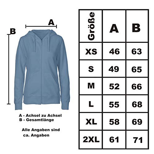 Green Cat Chaqueta con capucha para mujer, 100% algodón orgánico. Certificado de comercio justo, Oeko-Tex y Ecolabel gris XL Green Cat Chaqueta con capucha para mujer, 100% algodón orgánico. Certificado de comercio justo, Oeko-Tex y Ecolabel gris XL