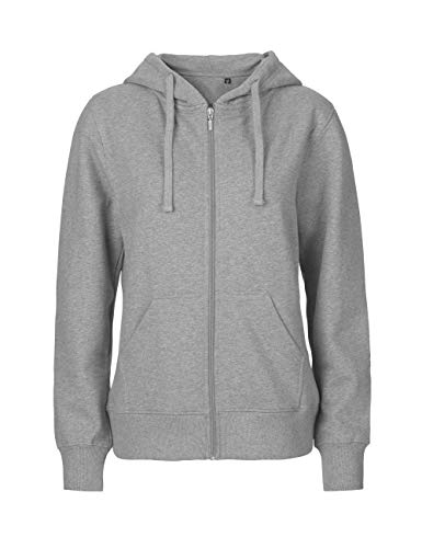 Green Cat Chaqueta con capucha para mujer, 100% algodón orgánico. Certificado de comercio justo, Oeko-Tex y Ecolabel gris XL Green Cat Chaqueta con capucha para mujer, 100% algodón orgánico. Certificado de comercio justo, Oeko-Tex y Ecolabel gris XL