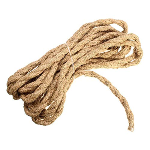 GreenSun LED Lighting Cable textil vintage 5m 2 hilos eléctrico estilo antiguo, cuerda retorcida, trenzada, colgante, para luz o lámpara, beige (2x 0,75 mm) GreenSun LED Lighting Cable textil vintage 5m 2 hilos eléctrico estilo antiguo, cuerda retorcida, trenzada, colgante, para luz o lámpara, beige (2x 0,75 mm)