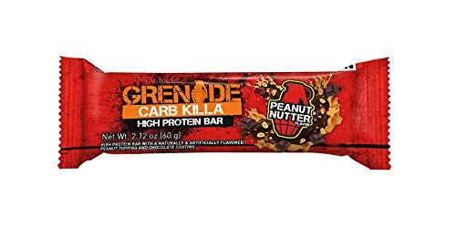 Grenade - Barra de proteína carbohidratos Killa cacahuete Nutter - 12 Bares Grenade - Barra de proteína carbohidratos Killa cacahuete Nutter - 12 Bares