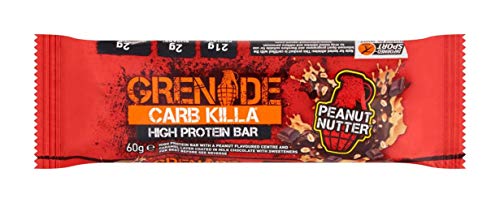 Grenade Carb Killa Bar - 60g - Sabor Peanut Nutter Grenade Carb Killa Bar - 60g - Sabor Peanut Nutter