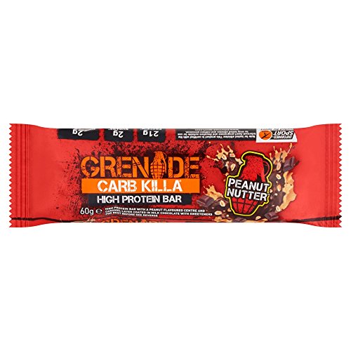 Grenade Carb Killa Bar - 60g - Sabor Peanut Nutter