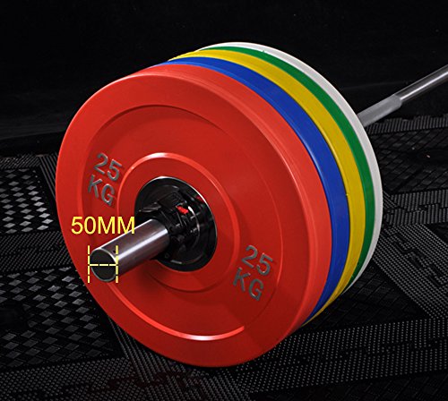 Grofitness - Abrazaderas de topes para barras, tamaño olímpico, Cierres 1"/2", para Crossfit, levantamiento de peso, con bloqueo, de liberación rápida, 1 par Grofitness - Abrazaderas de topes para barras, tamaño olímpico, Cierres 1"/2", para Crossfit, levantamiento de peso, con bloqueo, de liberación rápida, 1 par