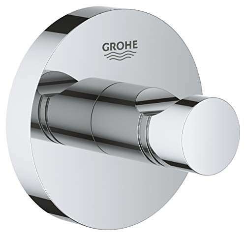 Grohe Essentials - Colgador de albornoz, fijación empotrada (Ref. 40364001)