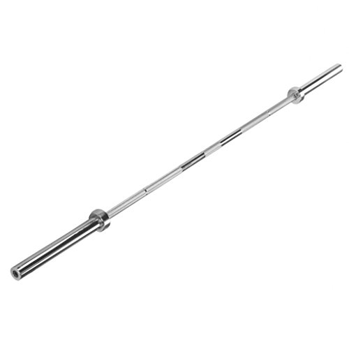 Grupo Contact Barra olímpica de 220 cm, (para Discos de 50 mm) Maciza, Profesional, con rotación de Casquillo. Grupo Contact Barra olímpica de 220 cm, (para Discos de 50 mm) Maciza, Profesional, con rotación de Casquillo.