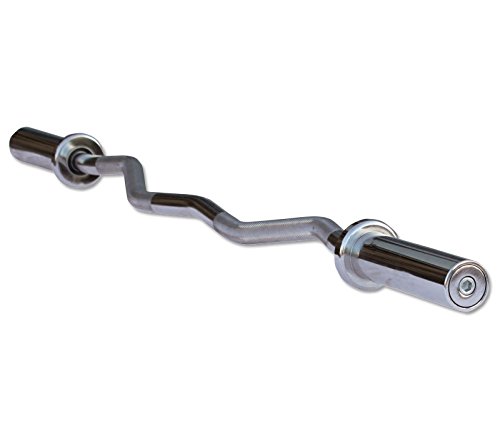 Grupo Contact Barra olímpica Zeta (para Disco de 50 mm) Maciza, Profesional con Casquillos de Giro Grupo Contact Barra olímpica Zeta (para Disco de 50 mm) Maciza, Profesional con Casquillos de Giro
