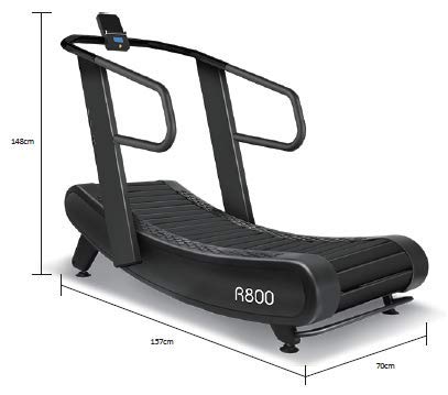 Grupo Contact Cinta de Correr Curva Profesional, Curve Treadmill Mod. (PI-40)-1