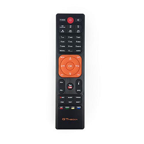 GT Media V7S HD DVB-S2 Decodificador de Receptor de TV Satelital Freesat V7S Actualización con Antena USB WiFi FTA 1080P Full HD Compatible con Ccam, Newcam, PVR, Youtube, PowerVu, Dre y Biss Clave