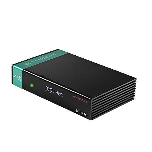 GTmedia V8X FTA Receptor de satélite H.265 Digital Full HD 1080P DVB-S S2 S2X FTA Compatible con WiFi Upgrate from V8 Nova