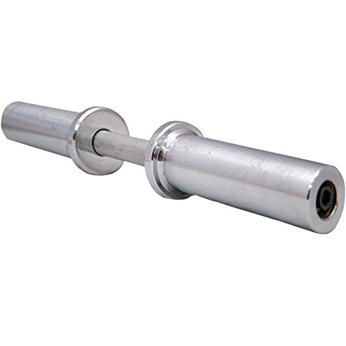GU YONG TAO Juego de Mancuernas olímpicas de 2, Resistente a la corrosión, Duradero, Entrenamiento de Levantamiento de Pesas de 20" de Largo/Libre con Collares de Resorte, se Adapta a la Barra GU YONG TAO Juego de Mancuernas olímpicas de 2, Resistente a la corrosión, Duradero, Entrenamiento de Levantamiento de Pesas de 20" de Largo/Libre con Collares de Resorte, se Adapta a la Barra