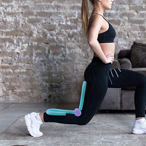 Guador Entrenador Muslos Ejercitador Muslos Entrenador Piernas Multipropósito Piernas Delgadas Brazos Muscular Cadera Bicicleta Estática para Yoga Adelgazamiento Entrenamiento Gimnasio Pierna Brazo