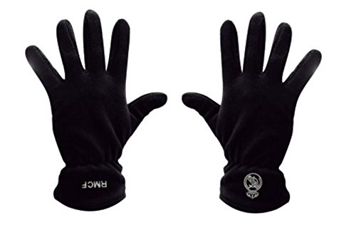 GUANTE REAL MADRID POLAR NEGRO