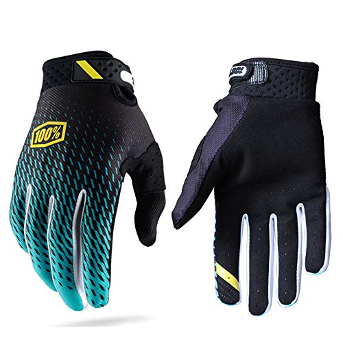 Guantes de carreras de motocross para hombres y mujeres; guantes deportivos con dedos completos en tallas S, M, L, XL y XXL Guantes de carreras de motocross para hombres y mujeres; guantes deportivos con dedos completos en tallas S, M, L, XL y XXL