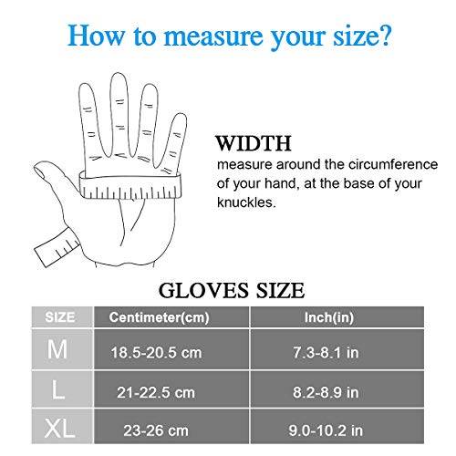 Guantes de gimnasio, guantes entrenamiento con soporte completo para la muñeca, protección de la palma, Guantes deportivos transpirables, ideales para levantamiento de pesas, flexiones (Negro, XL)