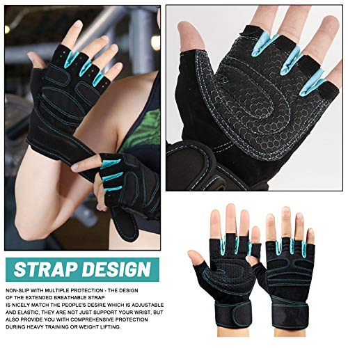 Guantes de Gimnasio para Entrenamiento, Guante de Entrenamiento para Mujeres y Hombres, Guante de Levantamiento de Pesas con Soporte para muñeca, Guantes Ropa de Gimnasio Ejercicio Fitness Culturismo Guantes de Gimnasio para Entrenamiento, Guante de Entrenamiento para Mujeres y Hombres, Guante de Levantamiento de Pesas con Soporte para muñeca, Guantes Ropa de Gimnasio Ejercicio Fitness Culturismo