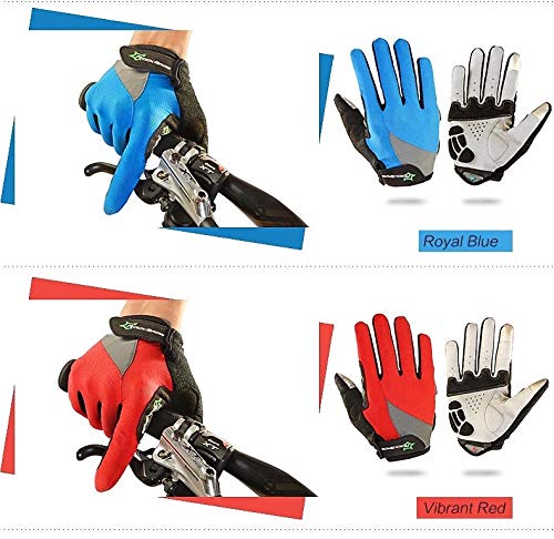 Guantes De Invierno AntideslizantesGuantes De Ciclismo, Almohadilla De Esponja, Guantes De Motocicleta De Dedo Largo para Bicicleta, Guantes De Bicicleta De Montaña, Guantes D Entrega Rápida Gratuita