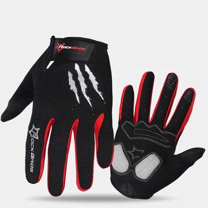 Guantes De Invierno AntideslizantesGuantes De Ciclismo, Almohadilla De Esponja, Guantes De Motocicleta De Dedo Largo para Bicicleta, Guantes De Bicicleta De Montaña, Guantes D Entrega Rápida Gratuita