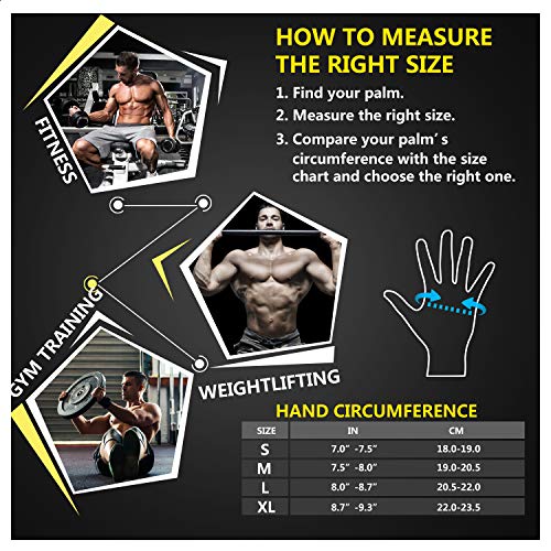 Guantes entrenamiento gimnasio levantamiento de pesas con muñequera para hombres, mujeres, protección completa de la palma para levantamiento de pesas, entrenamiento, fitness, suspensión, pull ups Guantes entrenamiento gimnasio levantamiento de pesas con muñequera para hombres, mujeres, protección completa de la palma para levantamiento de pesas, entrenamiento, fitness, suspensión, pull ups