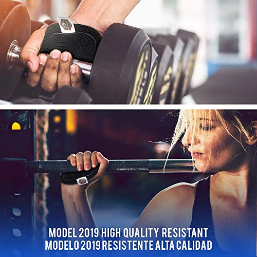 Guantes Gimnasio Hombre Mujer Guantillas Gym Fitness Antideslizante Levantamiento Agarre Pesas Manoplas Entrenamiento Ejercicio en Casa Accesorio - Callera Lavables Anti Olor Grip Pads Crossfit. Guantes Gimnasio Hombre Mujer Guantillas Gym Fitness Antideslizante Levantamiento Agarre Pesas Manoplas Entrenamiento Ejercicio en Casa Accesorio - Callera Lavables Anti Olor Grip Pads Crossfit.