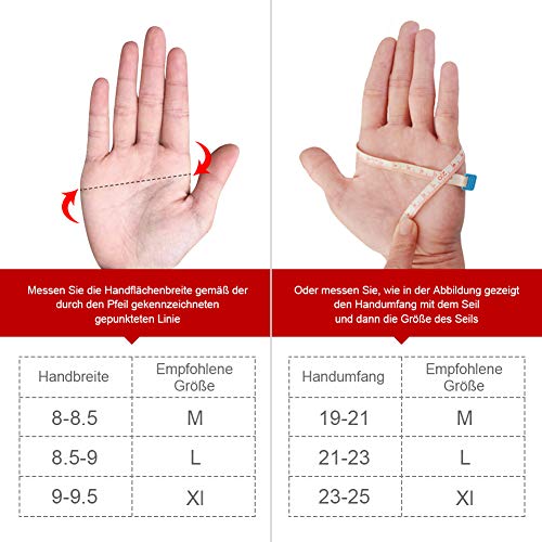 Guantes Gimnasio para Hombre y Mujer, Gym Guantes Transpirable con Protección Completa de Muñeca y Palma, Antideslizante Guantes Crossfit para Levantamiento de Pesas, Musculación, Fitness, Negro/XL Guantes Gimnasio para Hombre y Mujer, Gym Guantes Transpirable con Protección Completa de Muñeca y Palma, Antideslizante Guantes Crossfit para Levantamiento de Pesas, Musculación, Fitness, Negro/XL
