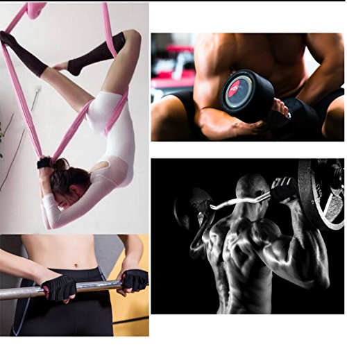 Guantes Movimiento Gimnasio Masculino Mujer Medio Dedo Yoga Mancuerna Sostenga la Barra Horizontal de Entrenamiento de Palma Antideslizante Proteja Sus Dedos 1 Doble (Color : Red, Size : XL) Guantes Movimiento Gimnasio Masculino Mujer Medio Dedo Yoga Mancuerna Sostenga la Barra Horizontal de Entrenamiento de Palma Antideslizante Proteja Sus Dedos 1 Doble (Color : Red, Size : XL)