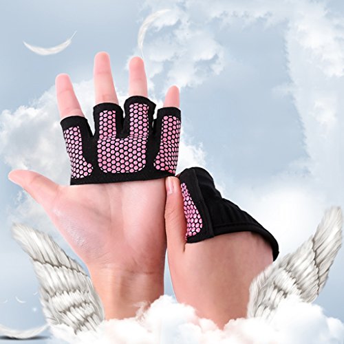 Guantes Movimiento Gimnasio Masculino Mujer Medio Dedo Yoga Mancuerna Sostenga la Barra Horizontal de Entrenamiento de Palma Antideslizante Proteja Sus Dedos 1 Doble (Color : Red, Size : XL) Guantes Movimiento Gimnasio Masculino Mujer Medio Dedo Yoga Mancuerna Sostenga la Barra Horizontal de Entrenamiento de Palma Antideslizante Proteja Sus Dedos 1 Doble (Color : Red, Size : XL)