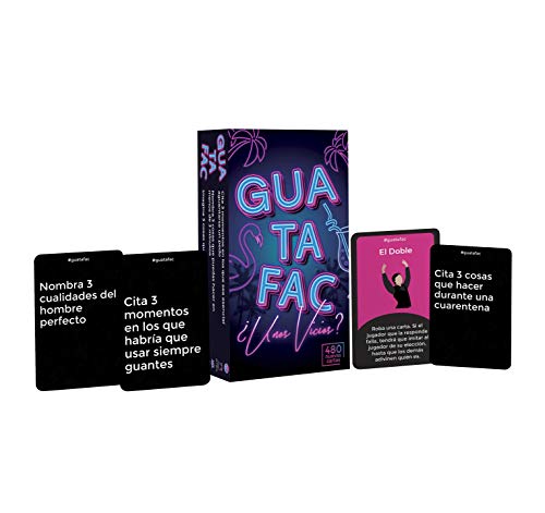 GUATAFAC Unos Vicios – Segunda edición del Juego de Mesa y Cartas para Fiestas y Risas – Español GUATAFAC Unos Vicios – Segunda edición del Juego de Mesa y Cartas para Fiestas y Risas – Español