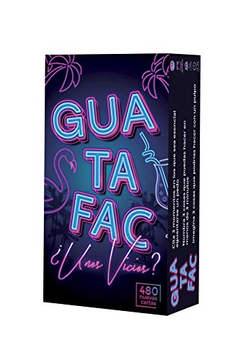 GUATAFAC Unos Vicios – Segunda edición del Juego de Mesa y Cartas para Fiestas y Risas – Español GUATAFAC Unos Vicios – Segunda edición del Juego de Mesa y Cartas para Fiestas y Risas – Español