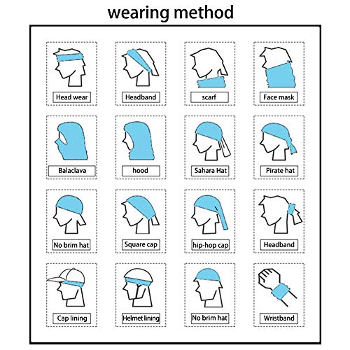 GUIFIER 12 PCS Bandanas Multifuncionales Elásticas,Bragas de cabeza Magic Bufanda Diadema Cintas Deportivas para el Pelo,Pañuelo Tubo Bufanda Bandana Mágica Máscara para Yoga, Senderismo, Montar GUIFIER 12 PCS Bandanas Multifuncionales Elásticas,Bragas de cabeza Magic Bufanda Diadema Cintas Deportivas para el Pelo,Pañuelo Tubo Bufanda Bandana Mágica Máscara para Yoga, Senderismo, Montar