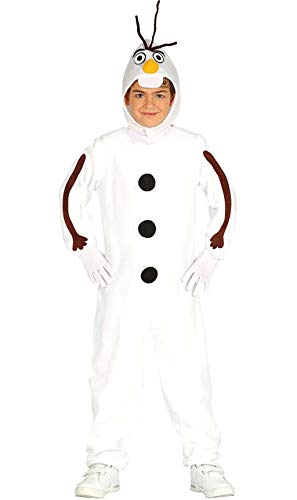Guirca - Disfraz de muƱeco de Nieve Olaf - Disfraz para niƱos - Talla 5 - 6 aƱos - Color Blanco - Modelo n. 41625 Guirca - Disfraz de muƱeco de Nieve Olaf - Disfraz para niƱos - Talla 5 - 6 aƱos - Color Blanco - Modelo n. 41625