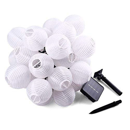 Guirnaldas de Luces Solar Jardín LED Bawoo 30 LED Guirnaldas Luces Exterior 5,5m Impermeable IP65 Guirnalda Luces Decoración Exterior Interior Luz Navidad Fiesta Ceremonia Jardín Casa (Blanco Cálido) Guirnaldas de Luces Solar Jardín LED Bawoo 30 LED Guirnaldas Luces Exterior 5,5m Impermeable IP65 Guirnalda Luces Decoración Exterior Interior Luz Navidad Fiesta Ceremonia Jardín Casa (Blanco Cálido)