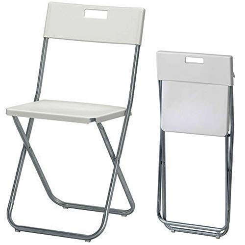 Gunde - Silla Plegable, Color Blanco