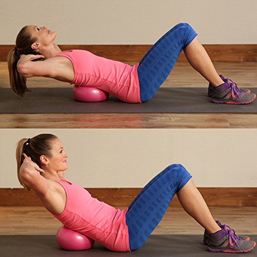 GUNM Mini Pelota de Pilates para Yoga, Pelota de Ejercicio de 25 cm / 9 Pulgadas, Pelota Antideslizante para Entrenamiento físico de Pilates, Pelota pequeña de Pilates para Yoga, Barra de Estabilidad GUNM Mini Pelota de Pilates para Yoga, Pelota de Ejercicio de 25 cm / 9 Pulgadas, Pelota Antideslizante para Entrenamiento físico de Pilates, Pelota pequeña de Pilates para Yoga, Barra de Estabilidad