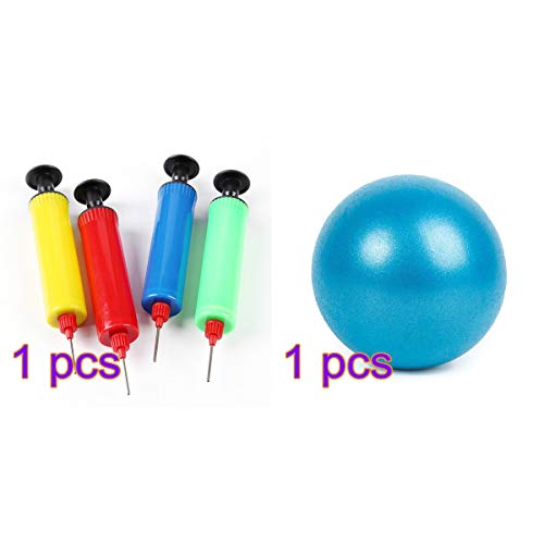 GUNM Mini Pelota de Pilates para Yoga, Pelota de Ejercicio de 25 cm / 9 Pulgadas, Pelota Antideslizante para Entrenamiento físico de Pilates, Pelota pequeña de Pilates para Yoga, Barra de Estabilidad