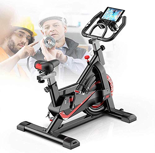 GUONING-L Bicicleta estacionaria de transmisión del cinturón Cubierta Ciclo de la Bici del Volante y Sensor/Monitor LCD/for iPad Monte la Bicicleta estática W/Manillar Ajustable for el hogar Car GUONING-L Bicicleta estacionaria de transmisión del cinturón Cubierta Ciclo de la Bici del Volante y Sensor/Monitor LCD/for iPad Monte la Bicicleta estática W/Manillar Ajustable for el hogar Car