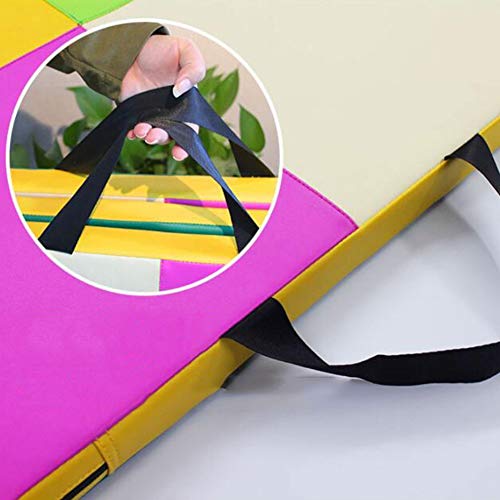 GUORRUI-Colchoneta Gimnasia Colchoneta de Espuma Estera De Yoga Más Grueso Antideslizante Principiante Niño Colegio Colchoneta De Ejercicios (Color : A, Size : 61x183x4cm) GUORRUI-Colchoneta Gimnasia Colchoneta de Espuma Estera De Yoga Más Grueso Antideslizante Principiante Niño Colegio Colchoneta De Ejercicios (Color : A, Size : 61x183x4cm)