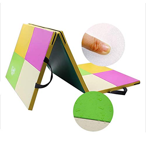 GUORRUI-Colchoneta Gimnasia Colchoneta de Espuma Estera De Yoga Más Grueso Antideslizante Principiante Niño Colegio Colchoneta De Ejercicios (Color : A, Size : 61x183x4cm) GUORRUI-Colchoneta Gimnasia Colchoneta de Espuma Estera De Yoga Más Grueso Antideslizante Principiante Niño Colegio Colchoneta De Ejercicios (Color : A, Size : 61x183x4cm)