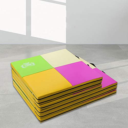 GUORRUI-Colchoneta Gimnasia Colchoneta de Espuma Estera De Yoga Más Grueso Antideslizante Principiante Niño Colegio Colchoneta De Ejercicios (Color : A, Size : 61x183x4cm) GUORRUI-Colchoneta Gimnasia Colchoneta de Espuma Estera De Yoga Más Grueso Antideslizante Principiante Niño Colegio Colchoneta De Ejercicios (Color : A, Size : 61x183x4cm)