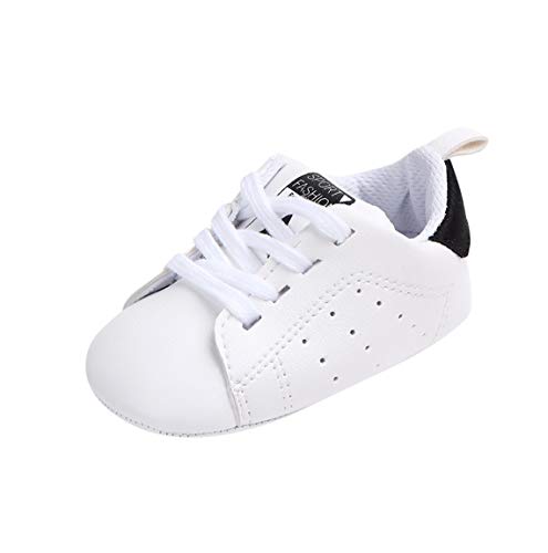 Gusspower Zapatos de Bebé Zapatillas Deportivas para bebés recién Nacidos Primeros Pasos Calzado de Cuero Antideslizante Suave para niños niñas pequeños Infantiles