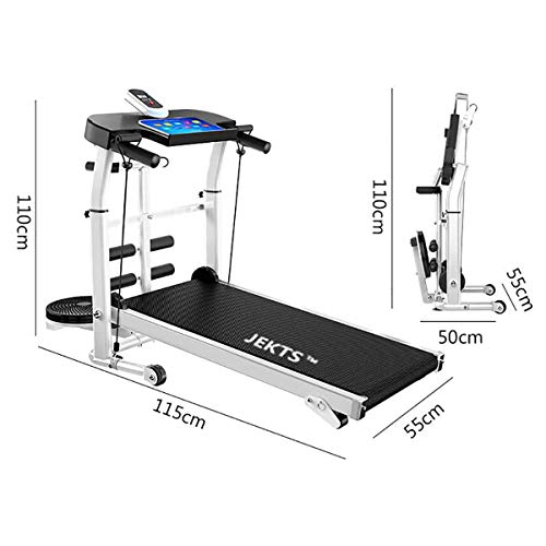 GXLO Trotar Fitness Máquinas de Ejercicios aeróbicos Las Ruedas de Ardilla Cinta de Correr Profesional Diseño de Rodillos Es fácil Caminar por Movimiento Muy Conveniente para el hogar