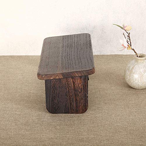 GZD Banco De Meditación De Madera Plegable, Taburete De Arrodillamiento De Yoga, Asiento Bajo para Meditaciones, Oración, Seiza