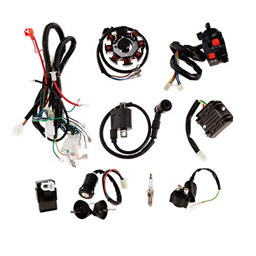 H HILABEE 1 pieza ATV Arnés Estator Bobina CDI Arnés CDI Bobina de Encendido Estator CDI Bobina para Atv Quad Dirt Bike H HILABEE 1 pieza ATV Arnés Estator Bobina CDI Arnés CDI Bobina de Encendido Estator CDI Bobina para Atv Quad Dirt Bike