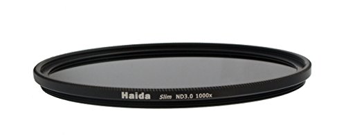 Haida Slim Filtro Gris ND1000 – 49 mm por Ejemplo para Sony NEX + Pro Lens Cap con Interior Mango