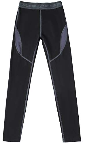 HAINES Niños Ropa Interior Térmica Esqui Niño Niña Ropa Térmica Interior para Running Snowboard Montaña Ciclismo Negro Gr.122-128 HAINES Niños Ropa Interior Térmica Esqui Niño Niña Ropa Térmica Interior para Running Snowboard Montaña Ciclismo Negro Gr.122-128